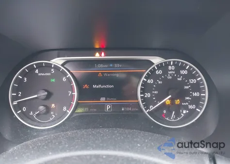 2021 Nissan Sentra Sr Xtronic Cvt z USA, uszkodzony, nr VIN 3N1AB8DV8MY302346